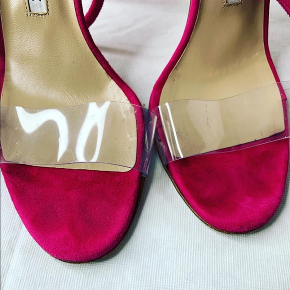 Manolo Blahnik ankle strap suede sandals size 38.5 - Picture 9 of 9